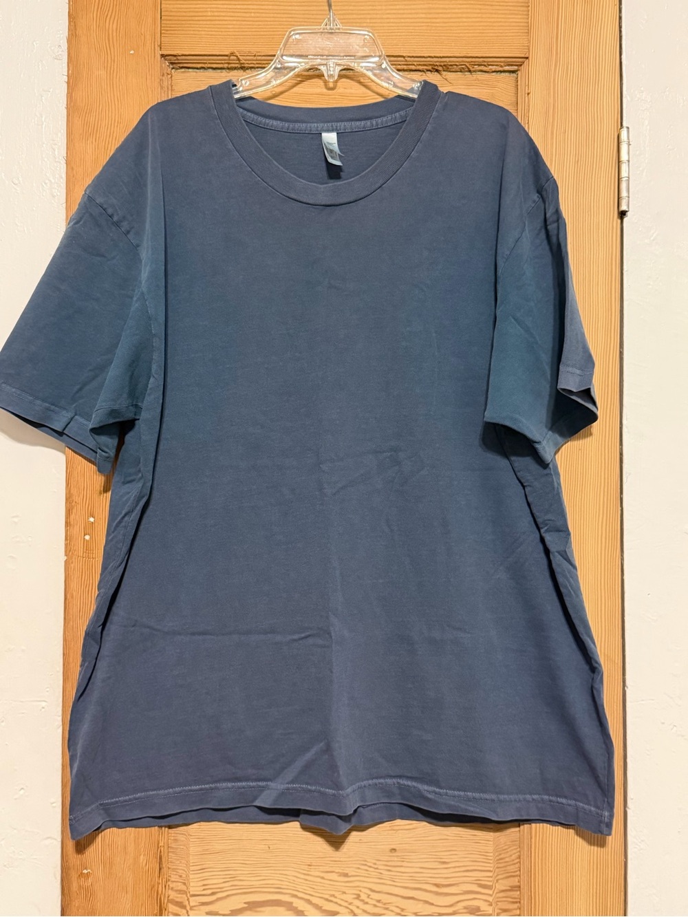 American Apparel Men's Classic Crew Neck T-Shirt - Navy Blue
